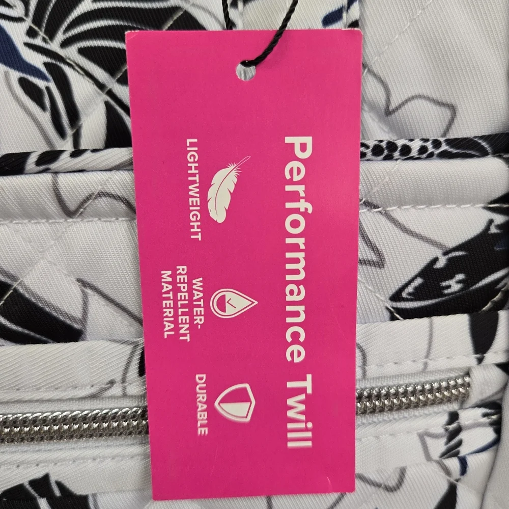 Vera Bradley Vera Tote Bag Twilight Garden - Picture 4 of 15